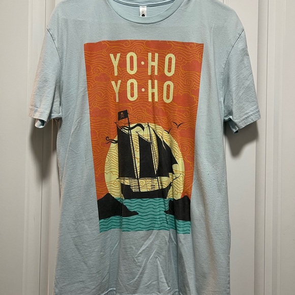 Oh Yeah Apparel Yo Ho Disney Pirates t shirt - Picture 1 of 2